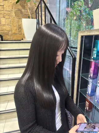 ロング 透明感/艶カラー カイリ💕🫧のヘアスタイル
