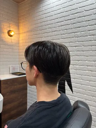ショート メンズ 上田 美羽のヘアスタイル