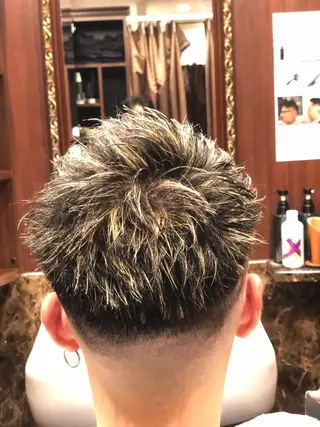 ショート カラー 【パーマ指名No1】 浅野空人のヘアスタイル