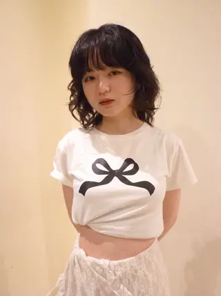 ミディアム runa /渋谷のヘアスタイル