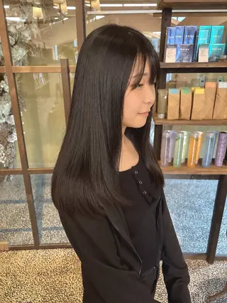 セミロング zerohair むらなかあやね🐰ᩚのヘアスタイル