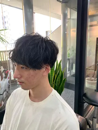 ショート メンズ レイヤーカット 西村あきやのヘアスタイル