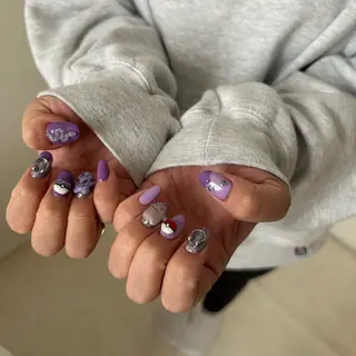 ミディアム 🦋Nail Amo🦋のネイルデザイン