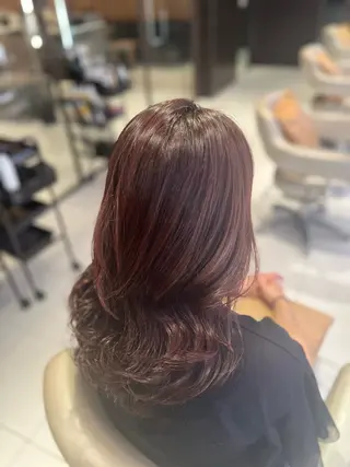 セミロング ヘアアレンジ メンズカット大歓迎 🫧HONOKA🪽のヘアスタイル