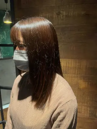 ロング 鈴木 黎のヘアスタイル