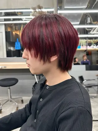 ミディアム カラー メンズ メンズ特化 🦋KANOKO🦋のヘアスタイル