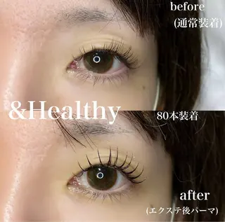 マツエク・マツパ EYELASH リリのマツエク・マツパデザイン