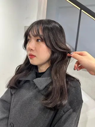 ロング 韓国ヘアメンズ・レデ ィース特化ミクのヘアスタイル
