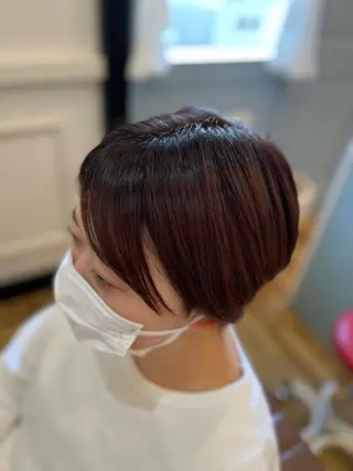 ショート カラー 🐰ハイトーンカラー 畠山　渡🐰のヘアスタイル
