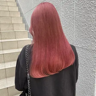 セミロング カラー ヘアアレンジ 💗💗韓国レイヤー yu-ki💗💗のヘアスタイル