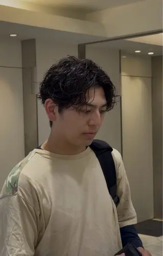 ショート メンズ 💈メンズ特化💈 メンズパーマrenのヘアスタイル