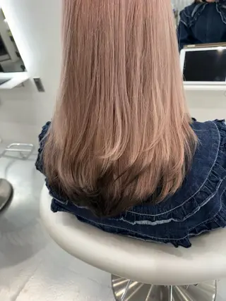 ロング Tsgumi /京都/ハイトーンのヘアスタイル
