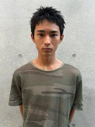 ショート メンズ 神田橋 翔太郎のヘアスタイル
