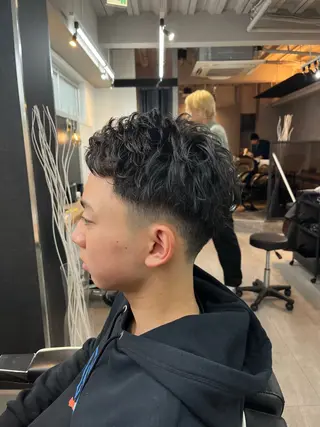 ショート メンズ 直毛改善特化美容師/ 大森雄貴のヘアスタイル