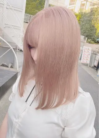 ロング カラー ハイトーン特化💍 NØRN💍韓国のヘアスタイル
