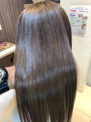 セミロング カラー どんな髪の悩みも解決 します✨田嶋俊一✨のヘアスタイル