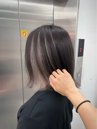 ミディアム カラー 🌟ゆりあ🌟 JILLSTUDIOのヘアスタイル