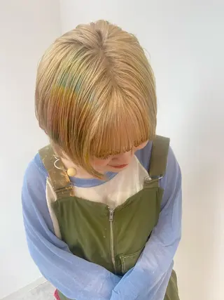 ショート カラー 🌼似合わせのプロ 心斎橋/rena🌼のマツエク・マツパデザイン