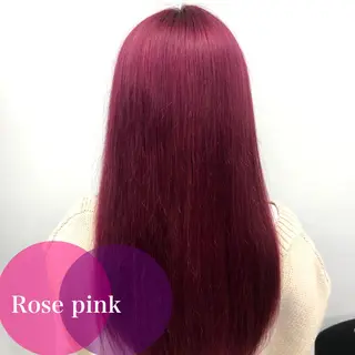セミロング カラー ヘアアレンジ 🦋縮毛/韓国レイヤ ー/透明感カラー🦋のヘアスタイル