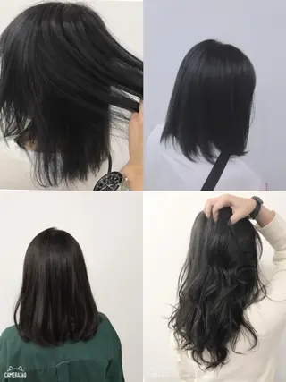 セミロング カラー ショート特化 💐川崎希💐のヘアスタイル