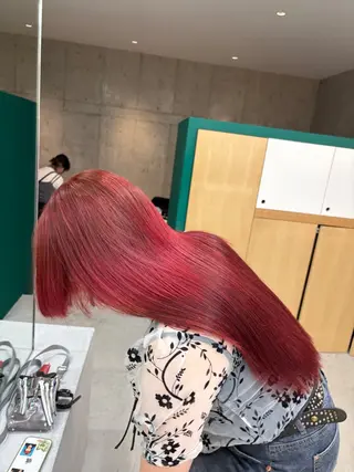 カラー 堀 愛希子のヘアスタイル
