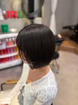 ミディアム カラー 透明感うる艶カラー ¦コユキ🫧💞のヘアスタイル