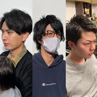 ショート メンズ 中条 高志のヘアスタイル