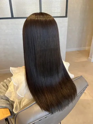 ロング カラー ✨NEW OPEN／ 透明感カラー／はるかのヘアスタイル