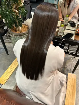 ロング カラー 𝐒𝐇𝐔𝐑𝐈 🦋艶カラー🦋のヘアスタイル