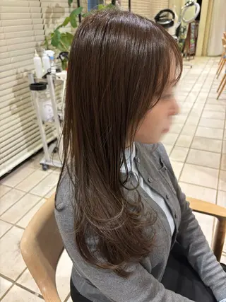 ロング カラー 萩原 琳之祐のヘアスタイル