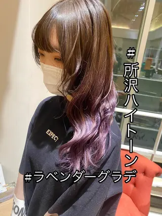 カラー 所沢パーマ セキネユウタのヘアスタイル