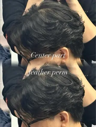 パーマ メンズ mina/men's /color🛸✧のヘアスタイル