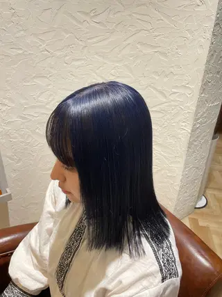 ミディアム ちば さやのヘアスタイル