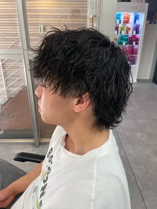 パーマ メンズ 町田エリアＮｏ．１/ パーマ特化/太田京希のヘアスタイル