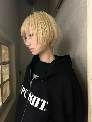 ショート 大阪/堀江/ いわもと　りゅうやのヘアスタイル