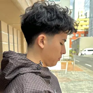 パーマ メンズ 【メンズ 特化】村斎　伶次のヘアスタイル