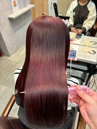 ロング 縮毛矯正特化❄️ Ibuki/東陽町のヘアスタイル