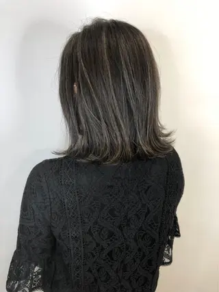 ミディアム カラー 髪質改善特化 サロン✨代表HIROのヘアスタイル