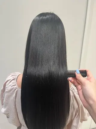 ロング カラー Riho♡レイヤー/ 名駅/大人韓国ヘアのヘアスタイル