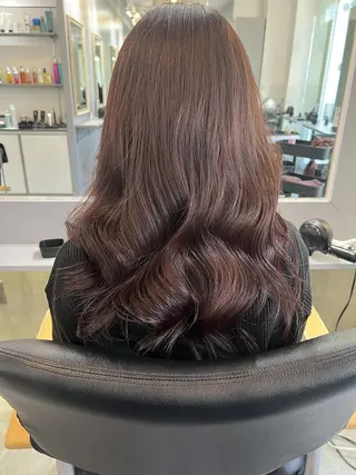 セミロング カラー ハイトーン/ブリーチ 💙みずき💙のヘアスタイル