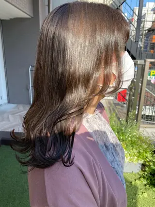 カラー 韓国×髪質改善カラー 💎hinaのヘアスタイル