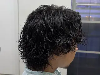 ミディアム パーマ メンズ 町田No.1パーマ 特化✂︎小杉澪生のヘアスタイル
