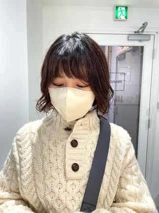 ミディアム パーマ 🫧Kaori 🫧のヘアスタイル