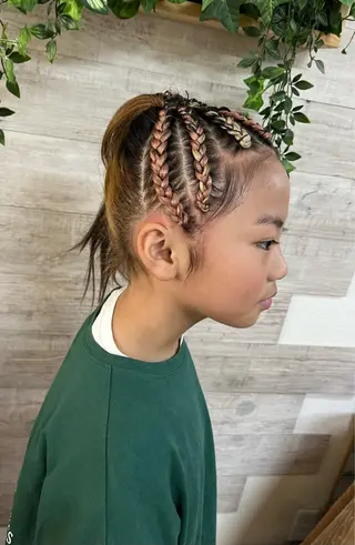 ヘアアレンジ キッズ 早朝✨ヘアセット 着付け/清水玲歌のその他イメージ