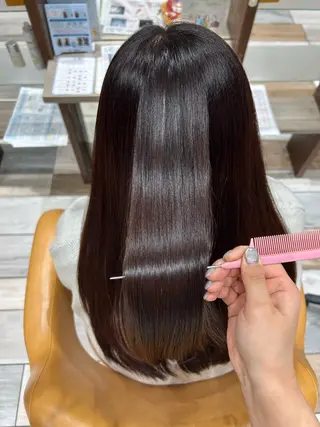 ロング 荒木 友那のヘアスタイル