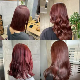 カラー 🍎ブリーチカラー 🍎KUREA🍎のヘアスタイル