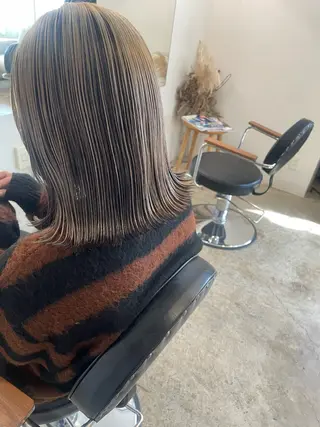 セミロング カラー ✿ 𝚜𝚊𝚔𝚒 ✿のヘアスタイル