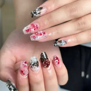 ネイル サリー ネイル　ラボのネイルデザイン