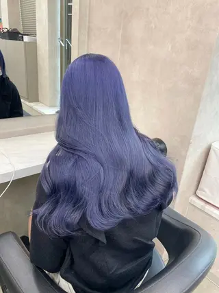 セミロング カラー ヘアアレンジ 【公式】DISCO銀 座🪩トレンド🪽のヘアスタイル
