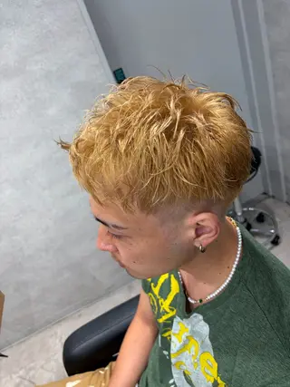 ショート メンズ メンズパーマカット 達人/涼のヘアスタイル